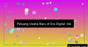 ilustrasi peluang usaha baru