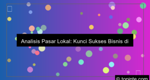 analisis pasar lokal