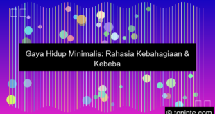 grafik gaya hidup minimalis