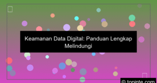 grafik keamanan data digital