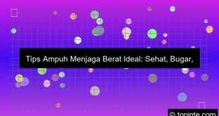 menjaga berat ideal