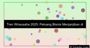 grafik tren wirausaha 2025